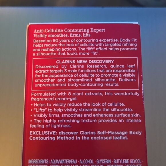 Clarins Body Fit Anti-Cellulite Contouring Expert NWT - Picture 4 of 4